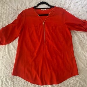 Calvin Klein Orange Blouse